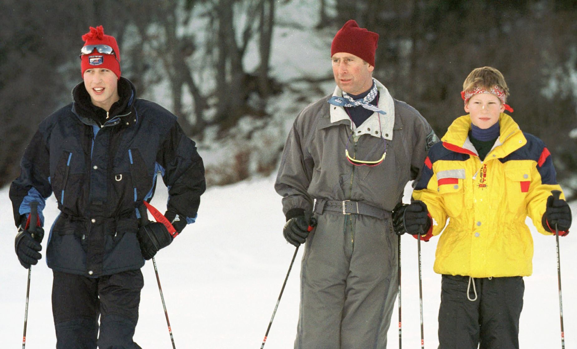 1998, SWITZERLAND BRITAIN ROYALS